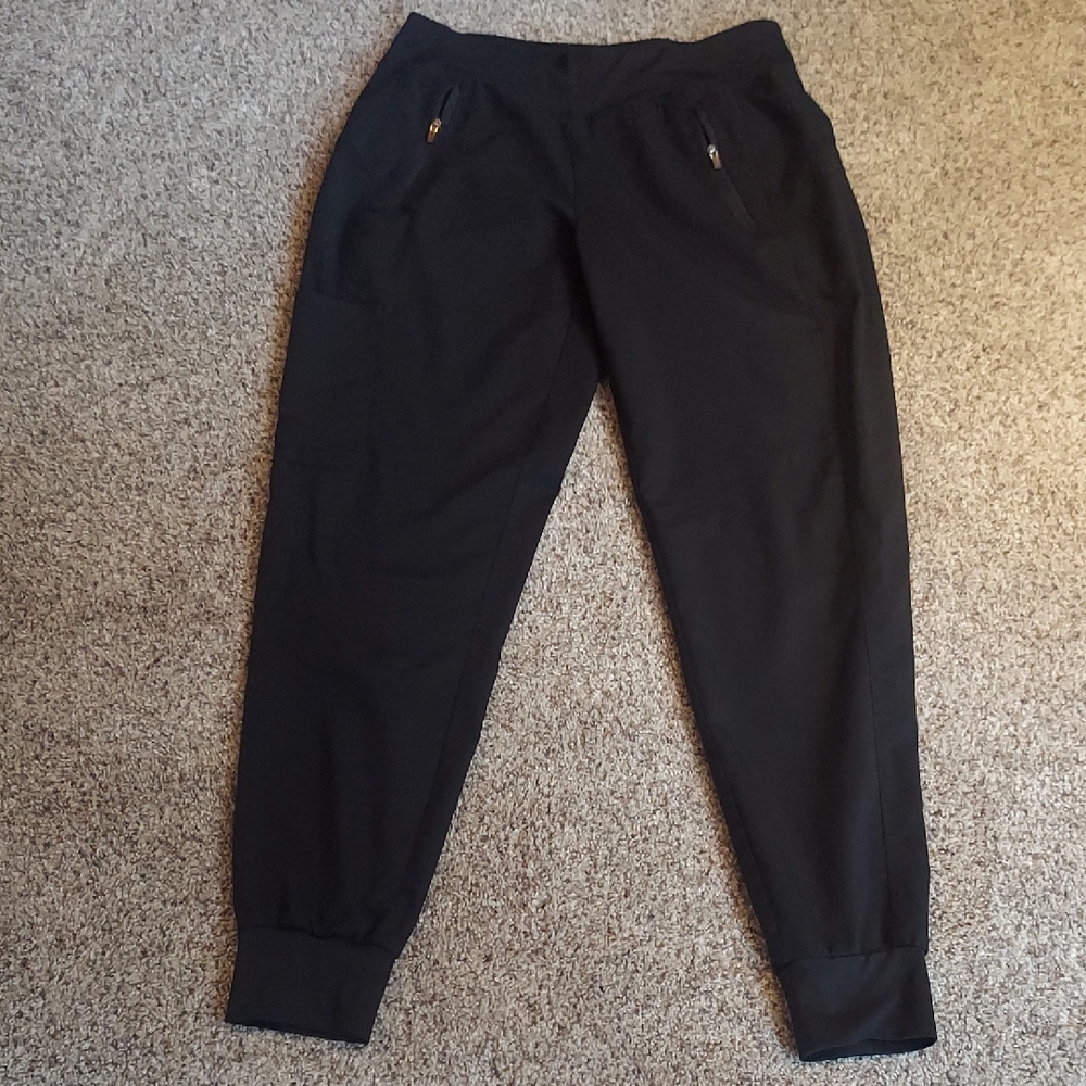 healing hands Black Track Joggers